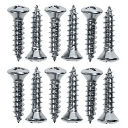 Door Sill Plate Screw Set Mustang 1971-1973