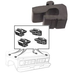Hood Bumper Kit F-100/F-150/F-250/F-350 1976-1979