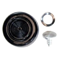 Scott Drake Window Crank Knob/ Pin Black Mustang 1968-1973