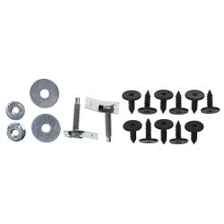 Valance Mounting Hardware Rear Kit With Flat Head Screws And End Clips Mustang 1965-1966