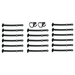 Wiring Harness Retainer Kit 21-Piece Kit Mustang 1965-1966