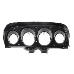Instrument Bezel Deluxe For Use With Inserts Mustang 1969