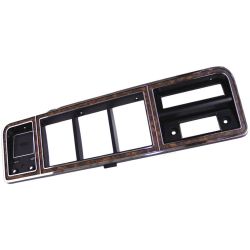 Instrument Panel Bezel Woodgrain W/ Chrome Trim W/O A/C F-100/F-150 1973-1979