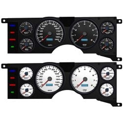 New Vintage USA Gauge Kit Performance II Series With Electronic Speedometer Mustang 1979-1986
