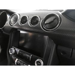 Anchor Room Interior Trim Kit Vinyl Overly Carbon Fiber Mustang 2015-2023