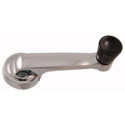 Window Crank Handle Interior Chrome With Black Knob F-100/F-250/F-350 1961-1966