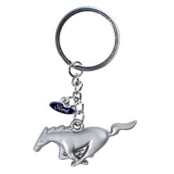 Ford Keychain Metal 3D Mustang Pony With Charm