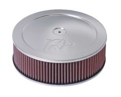 K&N 60-1180 Air Filter Assembly Round Chrome
