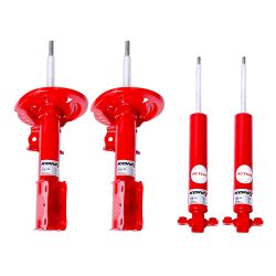 KONI Special Active Strut And Shock Kit Red Mustang V6 15-17/ EcoBoost/ GT 15-26