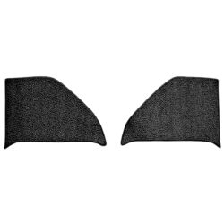 ACC Carpets Kick Panel Carpet Insert Black Cutpile Without Cardboard Backing Pair Chevrolet C10 1960-1963