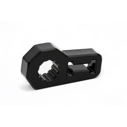 Daystar High Lift Jack Handle Isolator Black Polyurethane