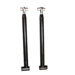 AJE Suspension Rear Lower Control Arm Adjustable Black Pair For Use With AJE Suspension’s Rear 4-Link Sub-Frame Mustang 1965-1970