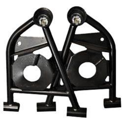 AJE Suspension Tubular Front Lower Control Arm Pair W/ Spring Cups Mustang 79-93