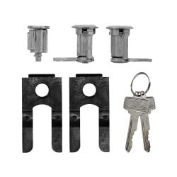 CJ Classics Pony Door and Ignition Lock Set Mustang 1965-1966