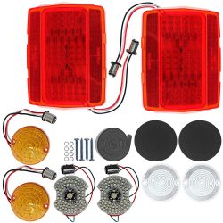 Sequential LED Exterior Light Kit Mustang 1965-1966