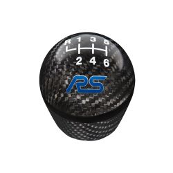 Ford Racing Shift Knob Carbon Fiber With 6-Speed Pattern/RS Logo Focus RS 2016-2018