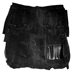 ACC Carpets Original Style Carpet Molded Black Without Mass Backing Mustang Coupe/Fastback 1971-1973