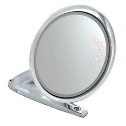 Exterior Mirror Convex Standard Style Chrome With LED Turn Signal Arrow Passenger Side Mustang 1965-1966