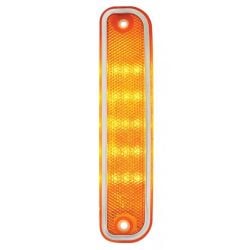LED Front Side Marker Light Assembly w/ Amber Lens Chevy C10 73-80