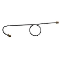 Classic Tube Brake Master Cylinder To Distribution Block Fluid Line 3/16" Original Steel For Manual Drum 1965 Mustang