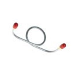 Classic Tube Brake Master Cylinder To Distribution Block Fluid Line 1/4" Original Steel For Manual Drum 1966 Mustang