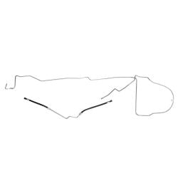 Classic Tube Fuel Tank Return Line Stainless Steel Mustang 1994-1995
