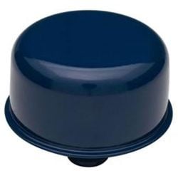 Trans-Dapt Performance PCV Breather Cap Ford Blue Powder Coated 3/4" Neck Push-In 2-3/4"