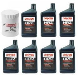 Driven Racing Oil Oil Change Kit HR2 Conventional 10W-30 High Zinc 6-Cylinder Bronco 1966-1977