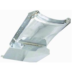 Chrome Finish Drag Race Style Oil Pan Chevy Big Block Engine 65-90 w/ Passenger Side Dipstick Tube