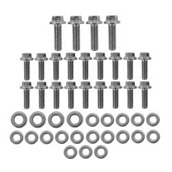 ARP Oil Pan Bolt Kit Polished Stainless Steel Hex Head With Reinforcements 260 / 289 / 302 / 351W / 351C