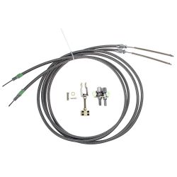 Lokar Rear Parking Brake Cable Kit Universal Stainless Steel