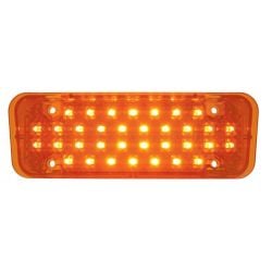 Single LED Parking Light Assembly w/ Amber Lens Chevy C10 1971-1972