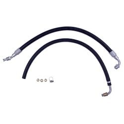Borgeson Power Steering Hose Kit For Connecting Saginaw Pump To Borgeson Conversion Gearbox Mustang V8 1971-1973