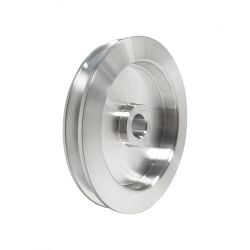 Scott Drake Power Steering Pump Pulley Billet 5" Ford Pump 1965-1973/Bronco 1966-1977 