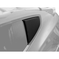 Roush Quarter Window Scoops Black Pair Mustang Fastback 2015-2022