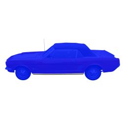 Rocker Panel Molding Without Clips Driver Side Mustang 1965-1966