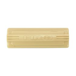 Radio Hole Cover With Ford Script Beige F-100 1948-1950