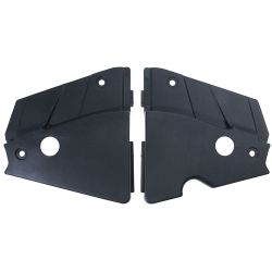 California Pony Cars Radiator Cover Extension Pair Mustang V6/GT 2005-2009