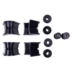 Prothane Front Suspension Bushing Kit Polyurethane Black With 2 Degree Offset C-Bushings Bronco 1966-1979