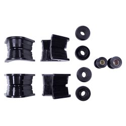 Prothane Front Suspension Bushing Kit Polyurethane Black With 4 Degree Offset C-Bushings Bronco 1966-1979