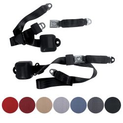 Mustang Seat Belt Front Set Coupe/Hatchback 1979-1989 | CJ  display picture 1