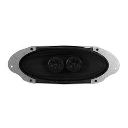 Custom Autosound Dual Voice Coil Dash Speaker w/o Factory A/C Mustang 67-68