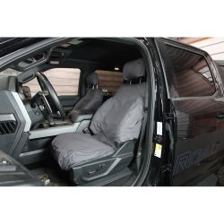 Covercraft Front Seat Cover SeatSaver Polycotton Charcoal Pair F-150 Raptor 2017-2019