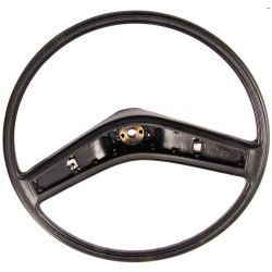 Steering Wheel 2-Spoke Black Bronco 1974-1977