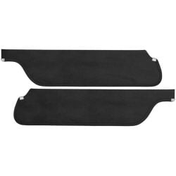 TMI Unisuede Sun Visor Pair Coupe/ Fastback Mustang 69-70 Charcoal