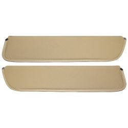 Distinctive Industries Sun Visors Parchment Pair Bronco 1966