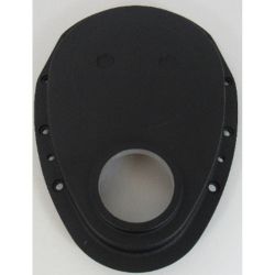 CJ Classic Trucks Timing Chain Cover Aluminum Black Chevy Small Block