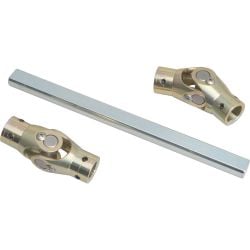 Total Control Products Intermediate Steering Shaft Set For Ididit Columns Mustang 1965-1970