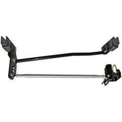 Total Control Products Panhard Bar Kit Adjustable For Use With Leaf Spring Suspension Mustang 1965-1973