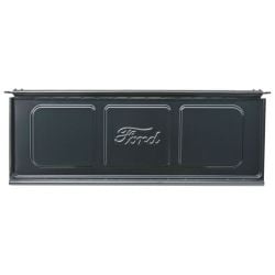 Tailgate With Ford Script And Chain Brackets Inside Top Roll Stepside F-100 1948-1950